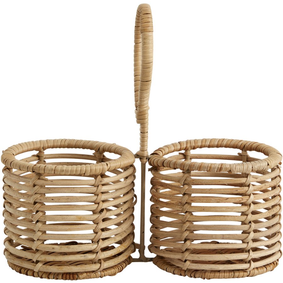 Nordal Zadar Weidenkorb 10 cm, Rattan