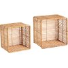 Nordal Zeya Weidenkrbe 2er Set, Rattan