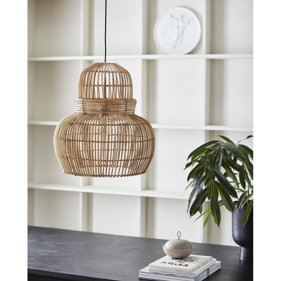 Nordal Budva Lampenschirm 50 cm, Rattan