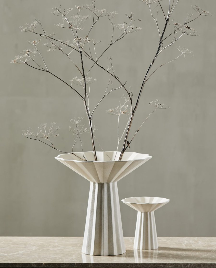 Nordal MINU Vase H35 cm, Ivory