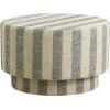 Nordal Ladoga Pouf 68 cm, Beige/Grau