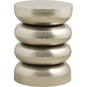 Nordal Jubba Beistelltisch H47 cm, Nickel-Finish