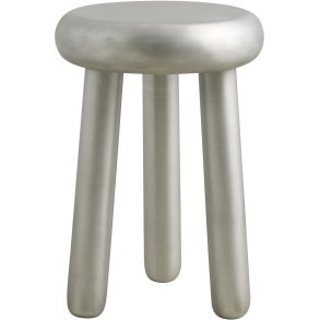Nordal Luma Skammel H51 cm, B�rstet Aluminium
