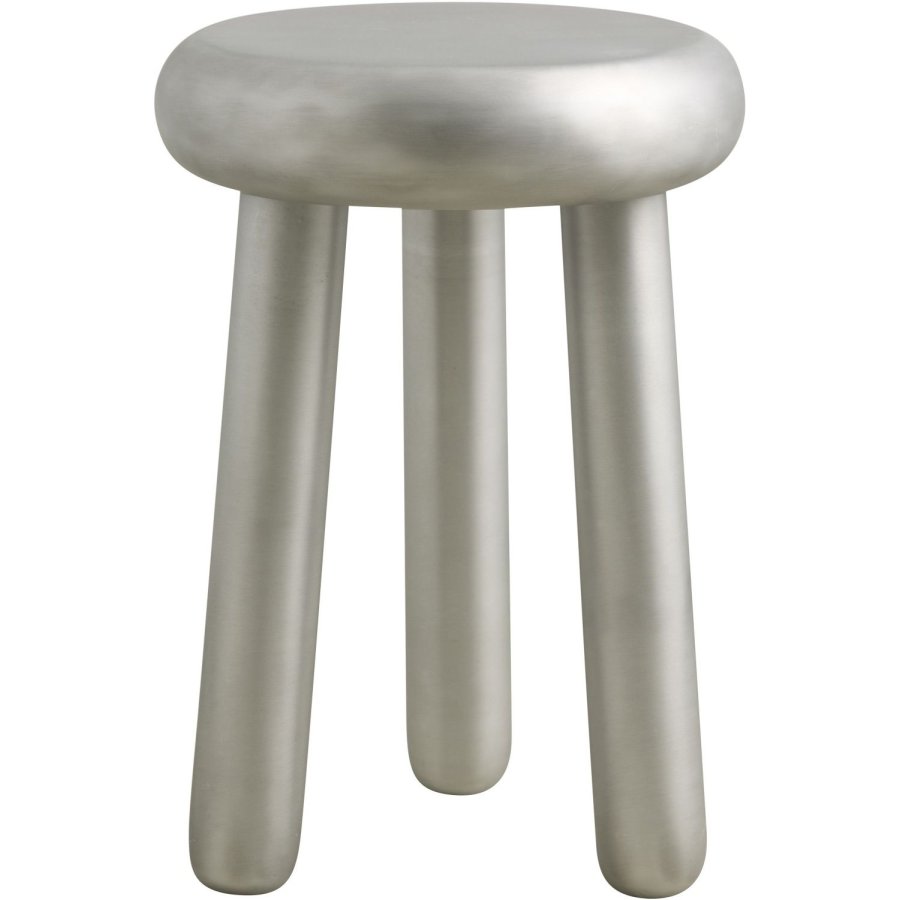 Nordal Luma Skammel H51 cm, B�rstet Aluminium