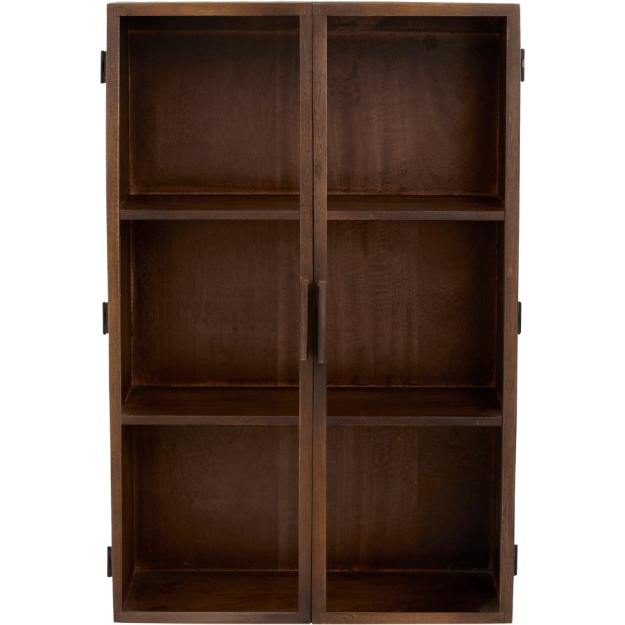 Nordal Nango Wandschrank 80x52 cm, Mangoholz