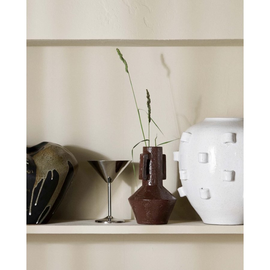 Nordal Lumera Cocktailglas 18 cl, Chroom Afwerking