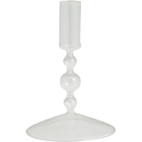 Nordal Chiros Kerzenhalter H15 cm, Klar