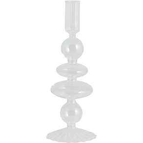 Nordal Eriska Kerzenhalter H23 cm, Klar