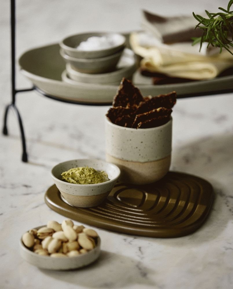 Nordal Enoki Topfuntersetzer 20×18cm, Groen