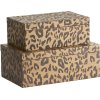Nordal Leona Opbevarings�ske 2 stk, MDF