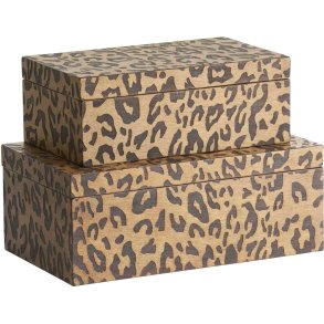 Nordal Leona Opbevarings�ske 2 stk, MDF