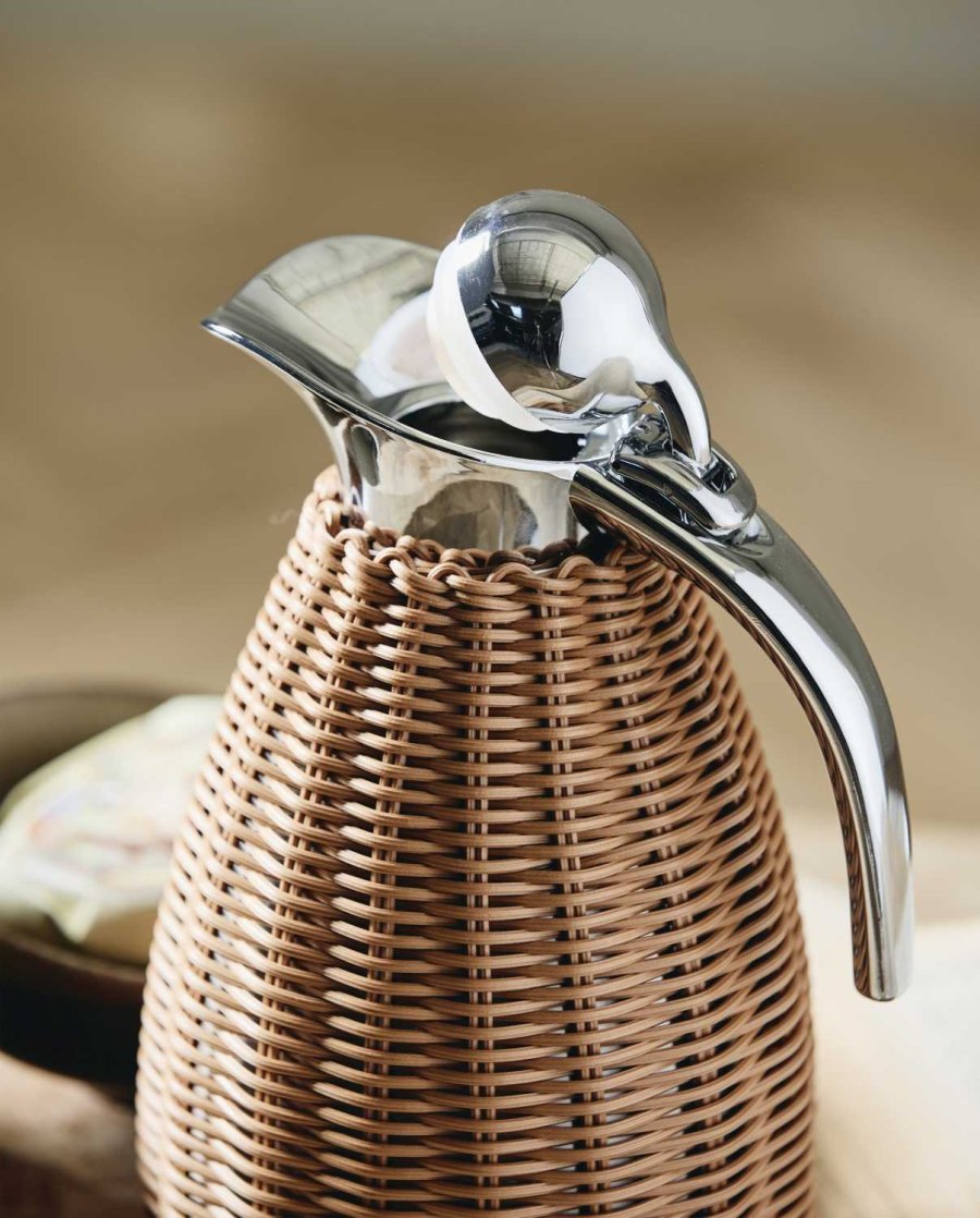 Nordal TINCAN Thermoskanne 1,4 L, Rattan