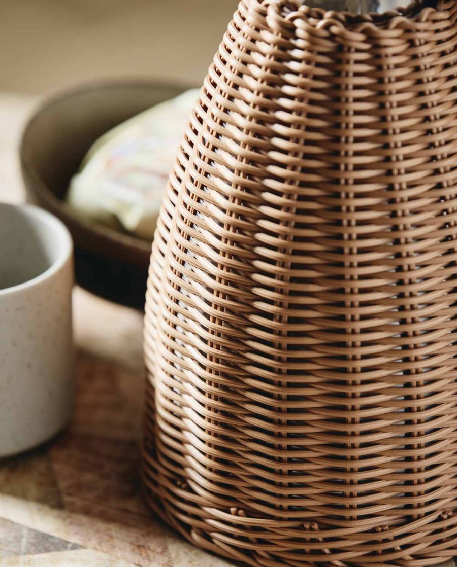Nordal TINCAN Thermoskanne 1,4 L, Rattan