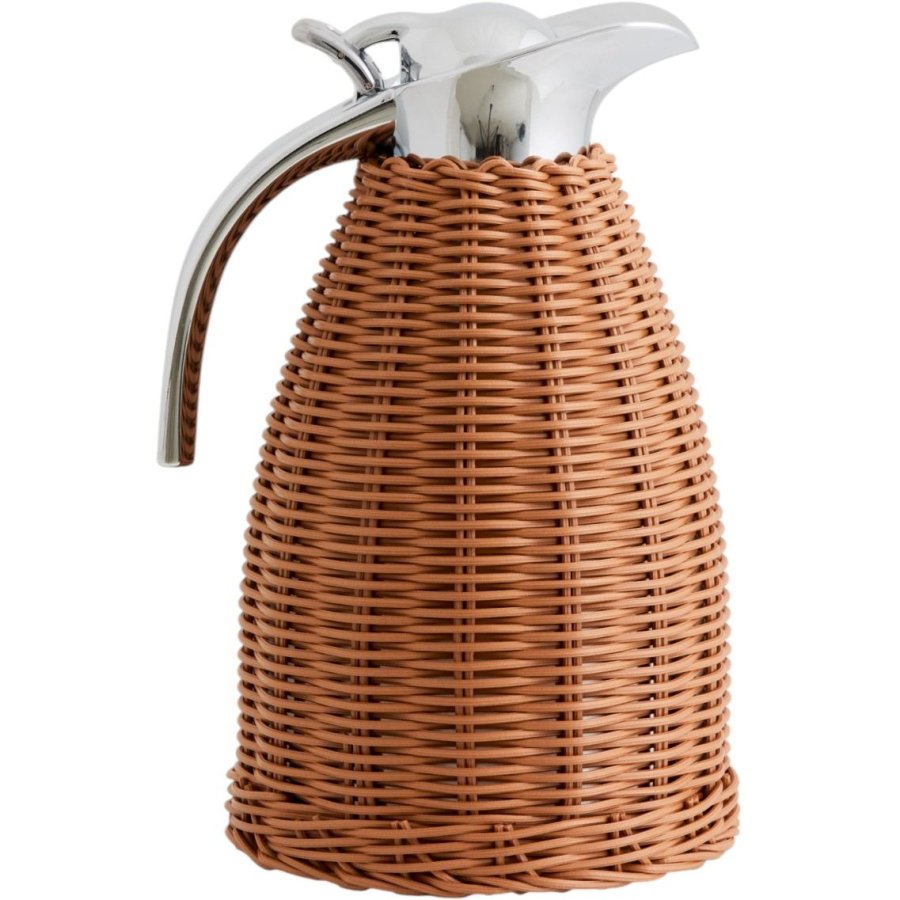 Nordal TINCAN Thermoskanne 1,4 L, Rattan