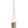 Nordal Hnge-Blumentopf H16 cm, Jute