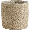 Nordal Blumentopf H18 cm, Jute