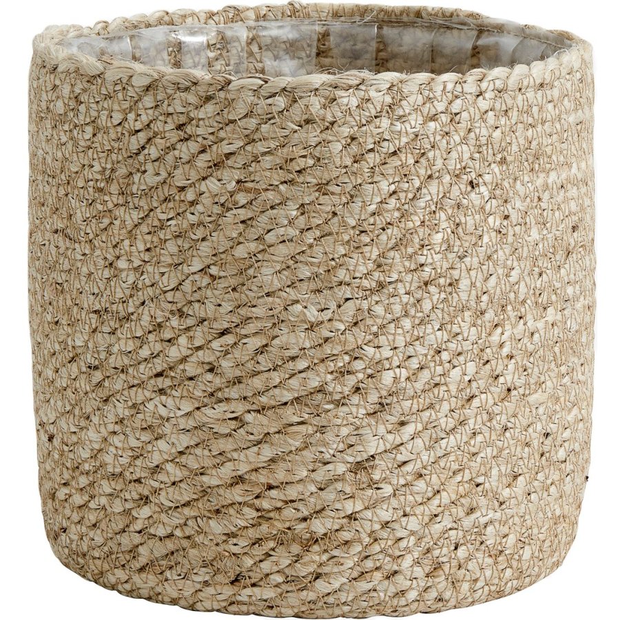 Nordal Blumentopf H18 cm, Jute