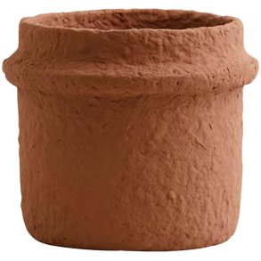 Nordal Rote Blumentopf Nr. 3 H12 cm, Rost