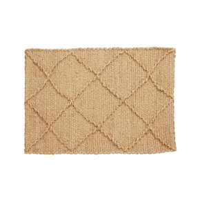 Nordal Jutan Teppich 60x90 cm, Natur