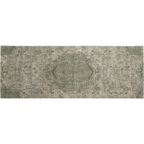 Nordal Aria Jacquard Teppich 75x200 cm, Grn/Beige