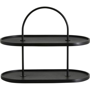 Nordal Russell Etagere H31 cm, Sort