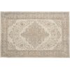 Nordal Pearl Webteppich Baumwolle 160x240 cm, Sand/Beige