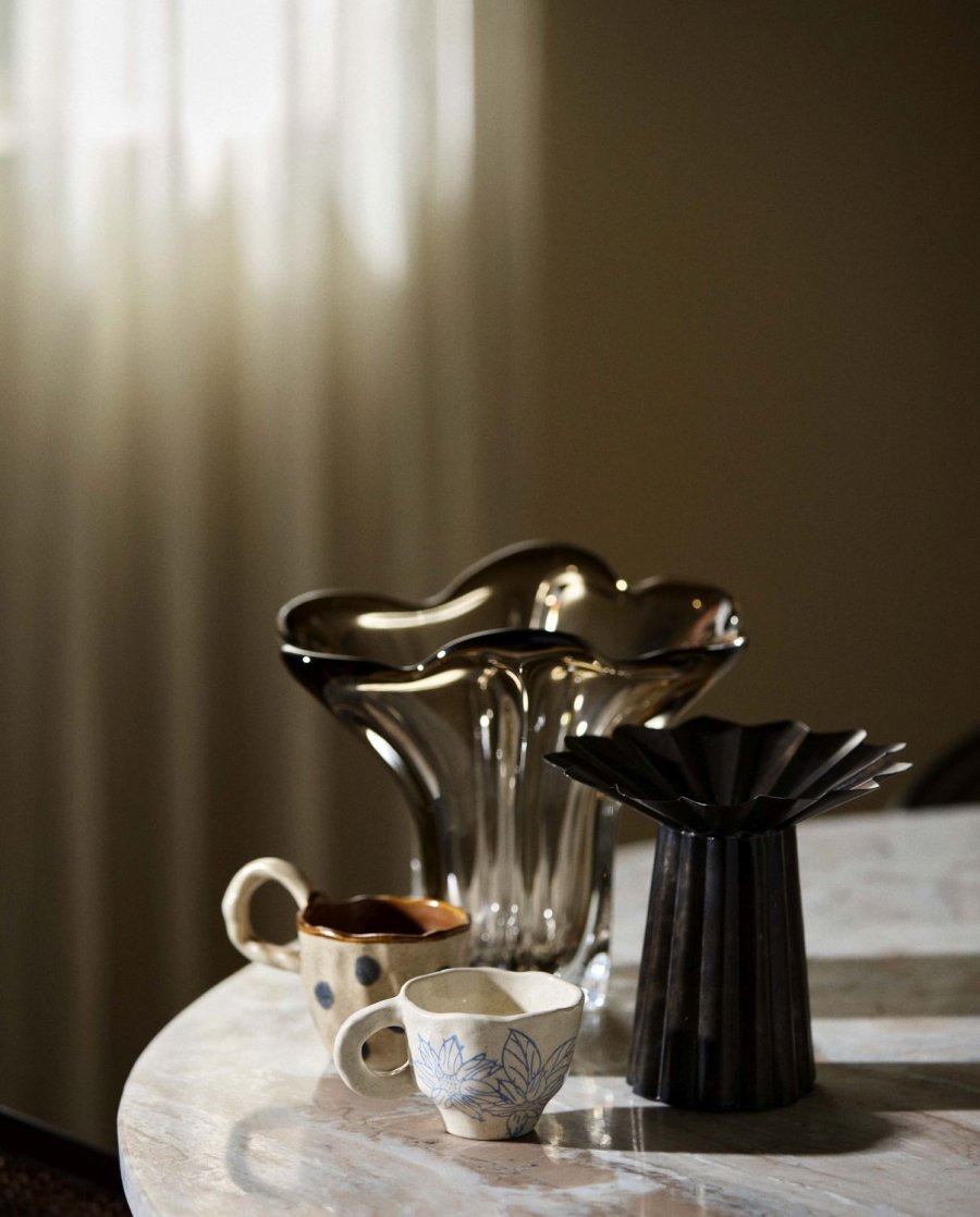 Nordal Minu Vase H17 cm, Antik Brun