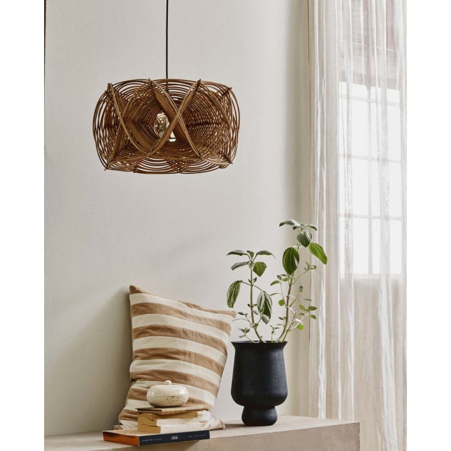 Nordal Adony Blumentopf H33,5cm, Schwarz