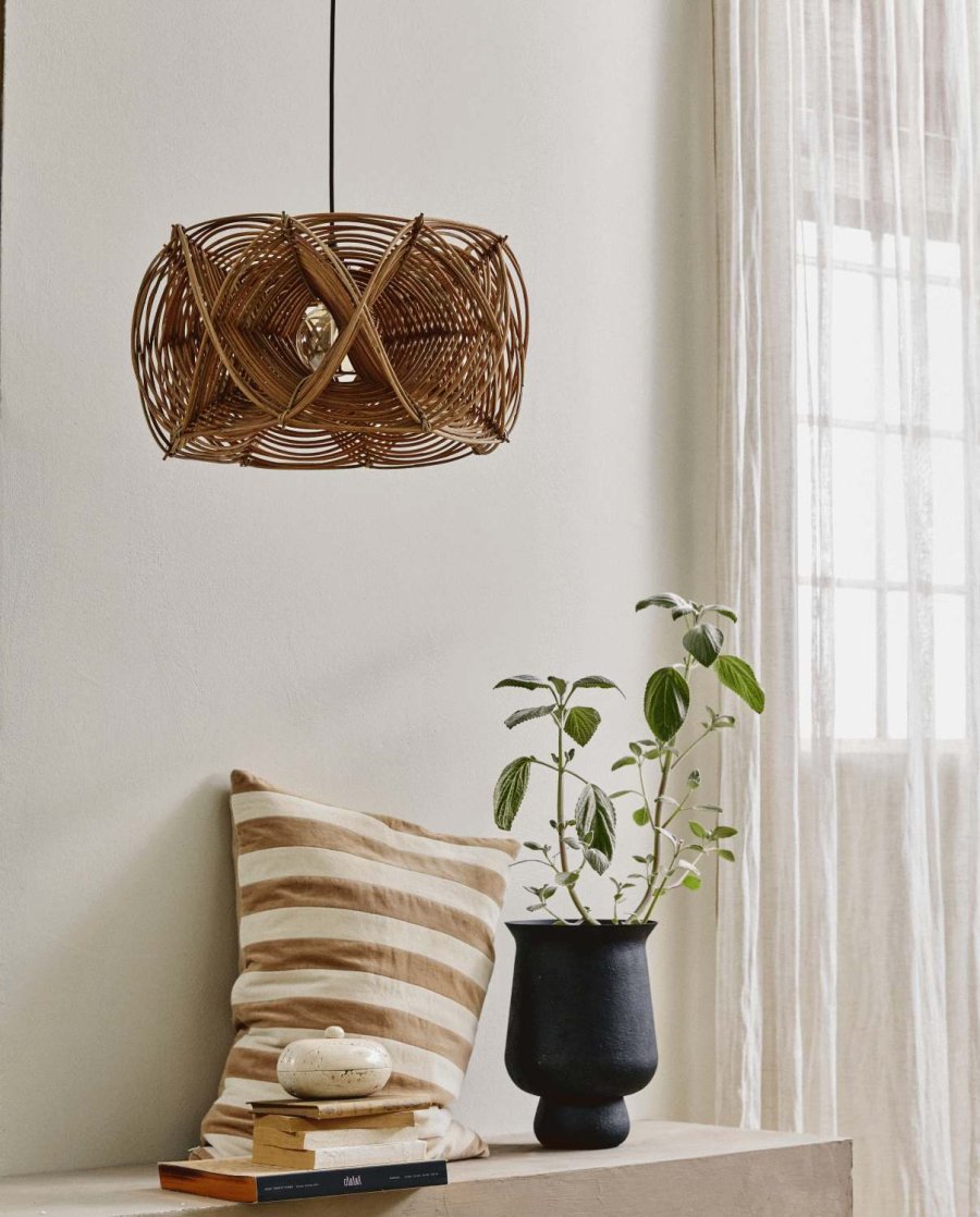 Nordal Adony Blumentopf H33,5cm, Schwarz