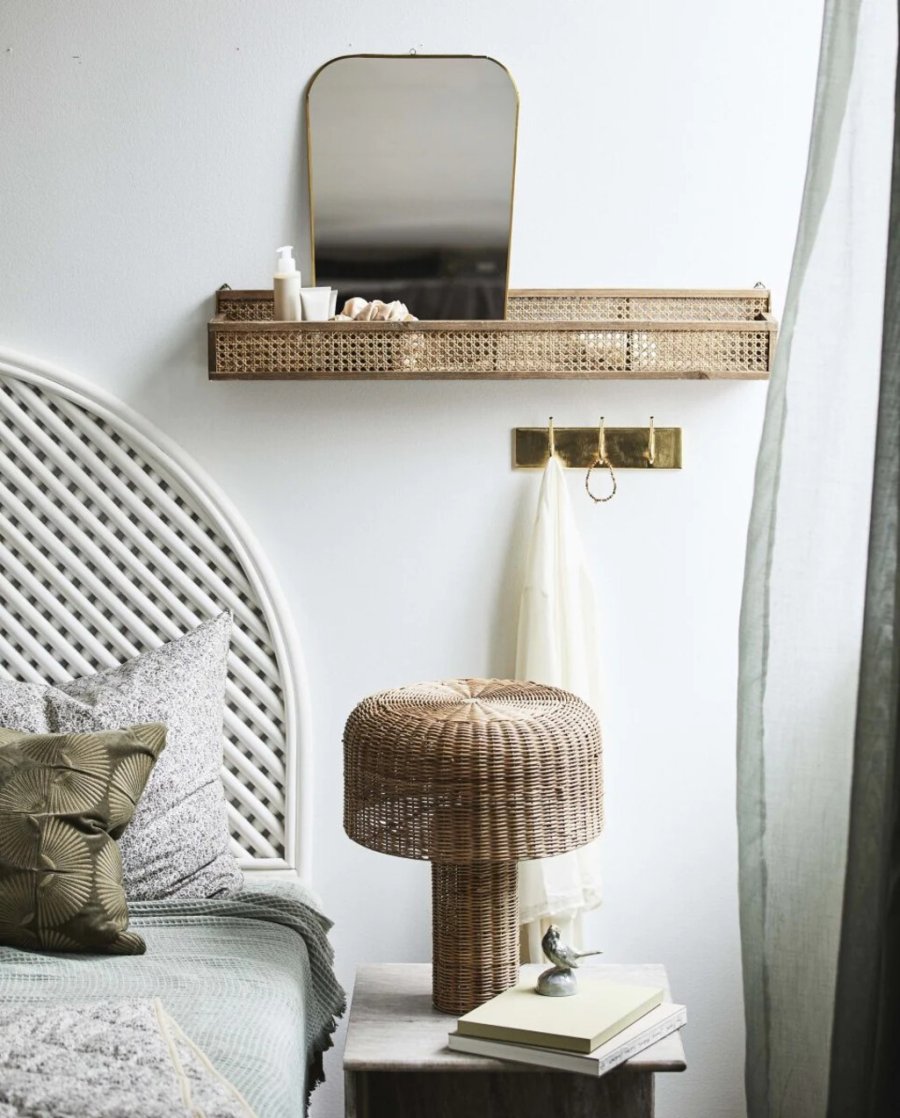 Nordal Spejl 51x35 cm, Guld