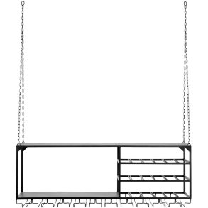 Nordal Loft Kkkenhylde 120x30 cm, Sort