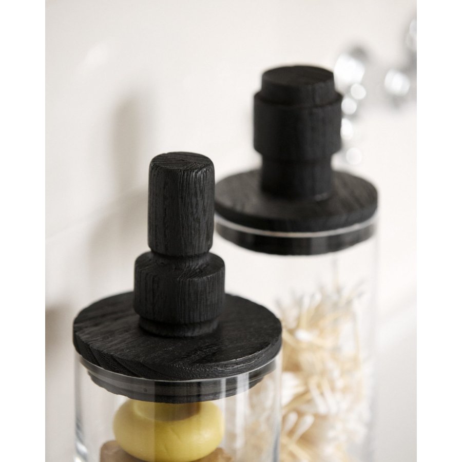Nordal Salvie Opbevaringsglas 900 ml, Klar
