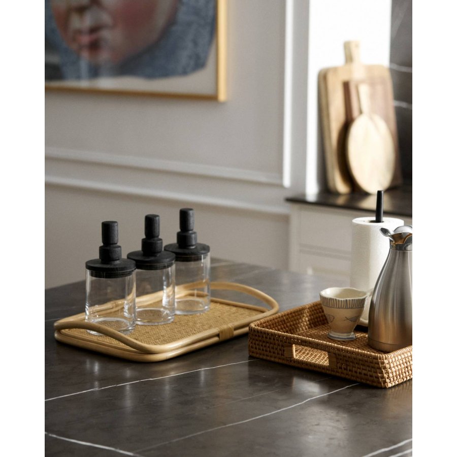 Nordal Salvie Opbevaringsglas 850 ml, Klar