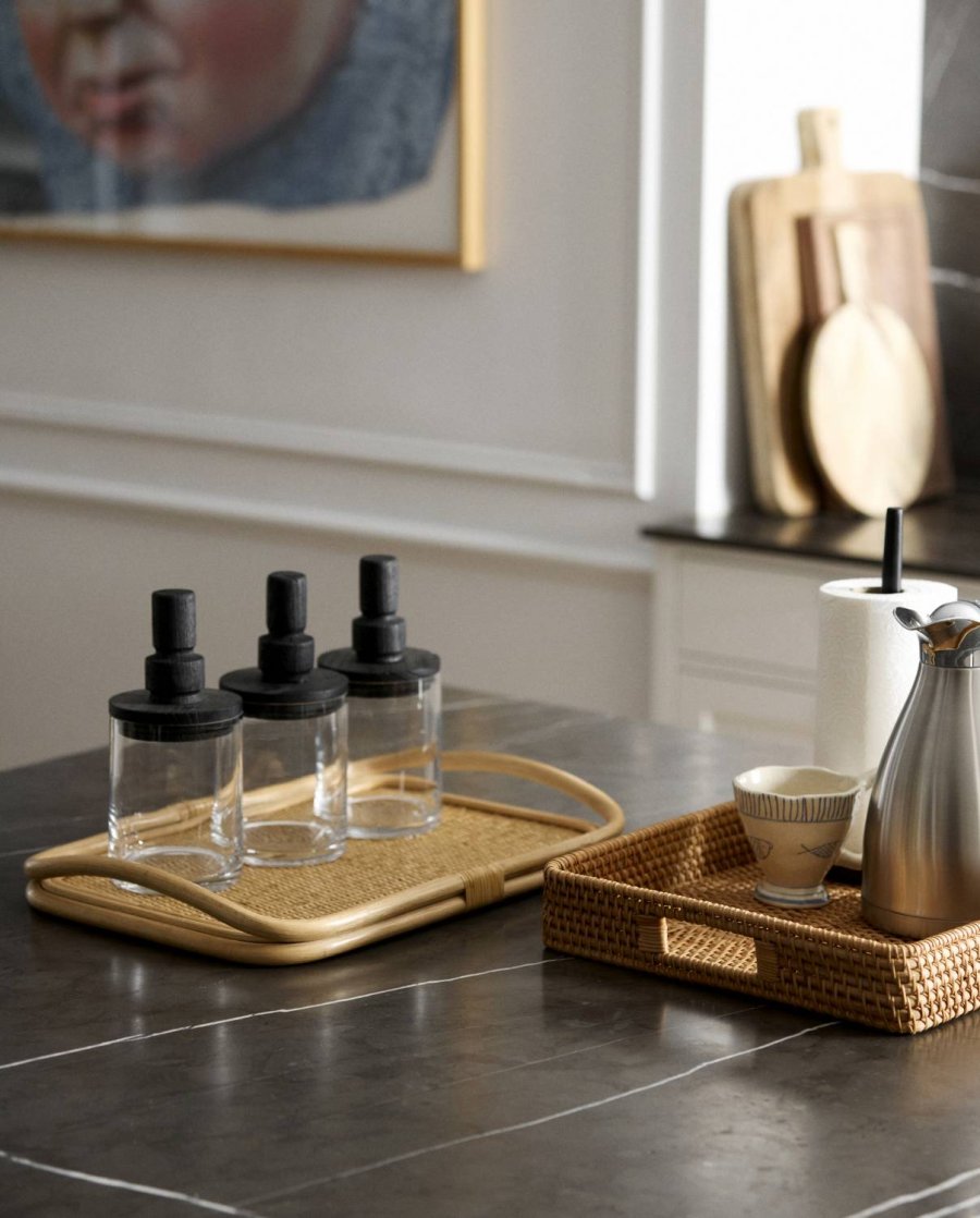 Nordal Salvie Opbevaringsglas 850 ml, Klar