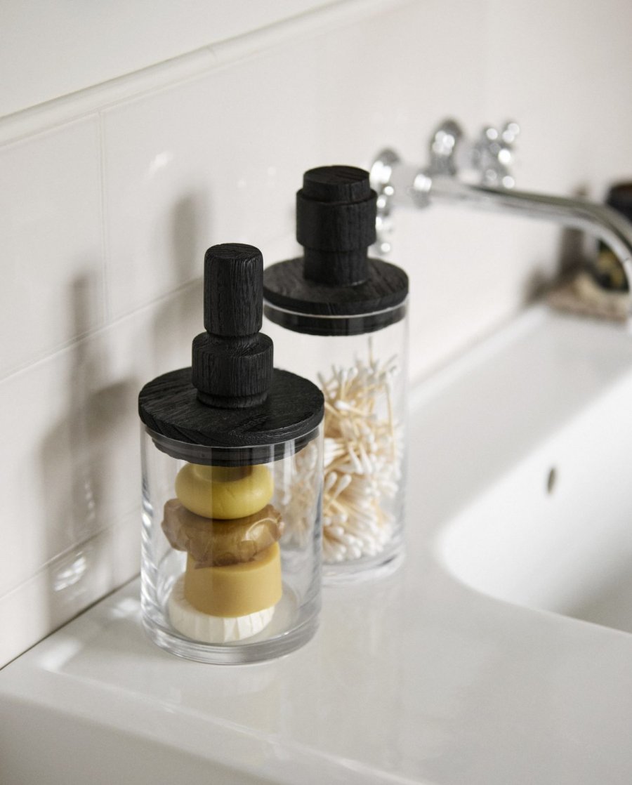 Nordal Salvie Opbevaringsglas 850 ml, Klar