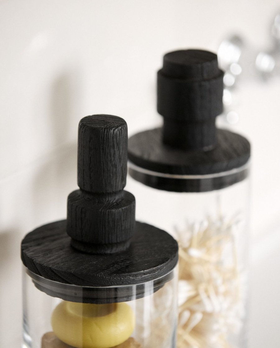 Nordal Salvie Opbevaringsglas 850 ml, Klar