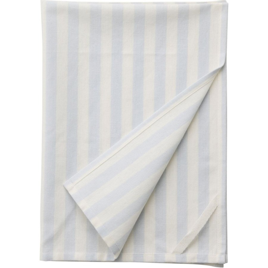 Nordal Viskestykke 50x70 cm, Hvid/Lysebl�