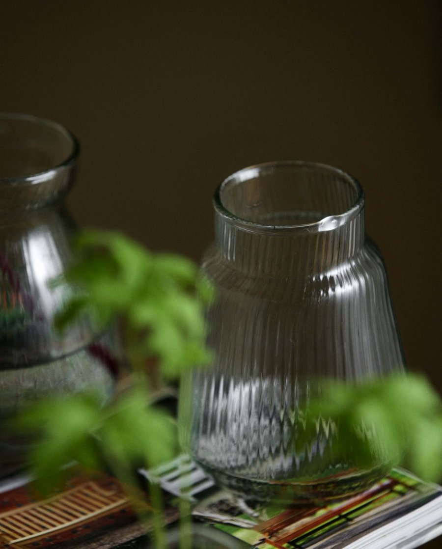 Nordal Luro Vase H11,5 cm, Klar
