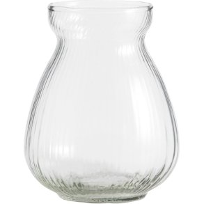 Nordal Mora Vase H12 cm, Klar
