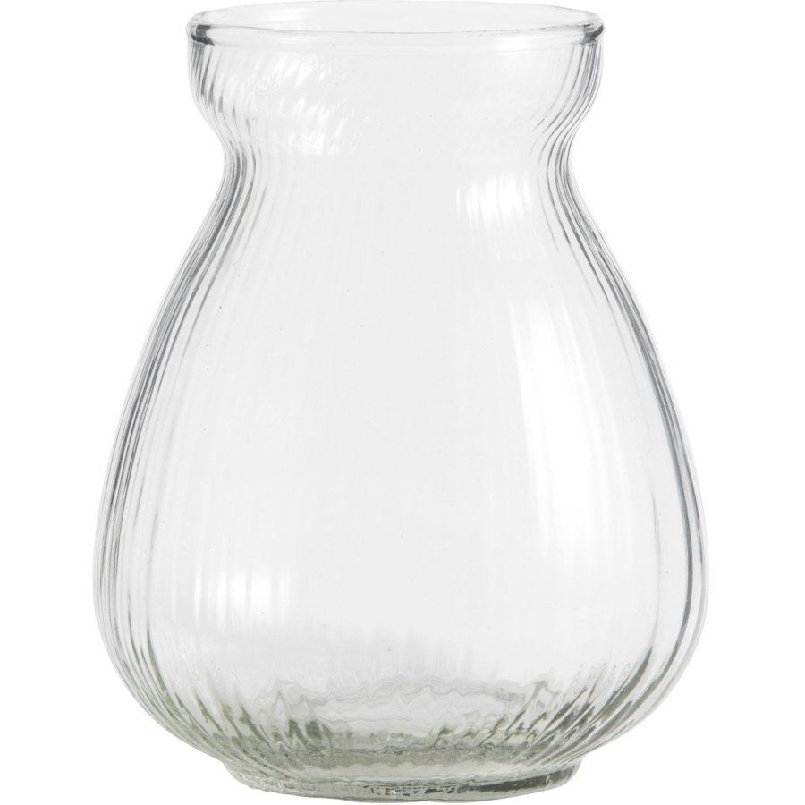 Nordal Mora Vase H12 cm, Klar