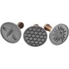 Nordic Ware Keksstempel 3er Set. 9,8 cm, Bi