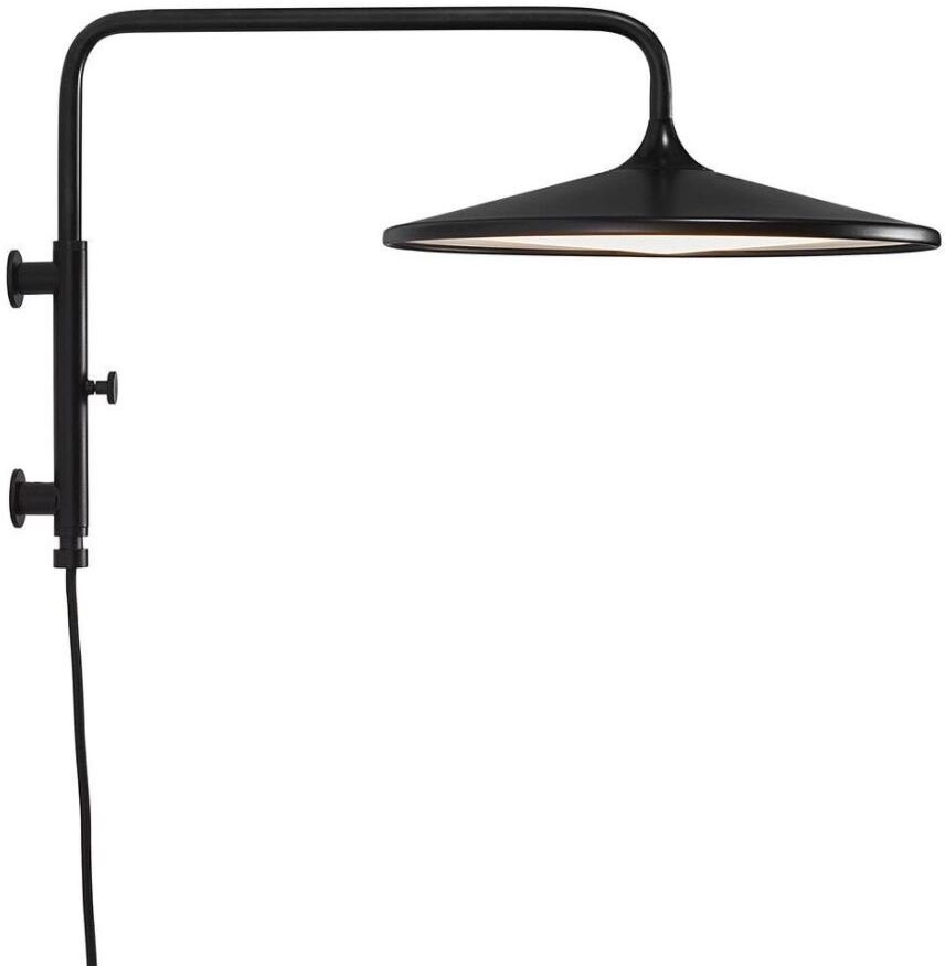 Nordlux Balance Vglampe LED, Sort
