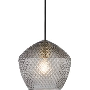 Nordlux Orbiform Pendelleuchten 23 cm, Grau/Messing