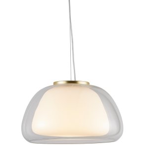 Nordlux Jelly Pendelleuchten 39 cm, Klar