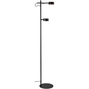 Nordlux Clyde Stehlampe H138 cm, Schwarz