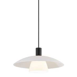 Nordlux Verona Pendel Ø40 cm, Opalhvid