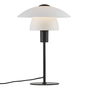 Nordlux Verona Tischlampe H40 cm, Opalwei