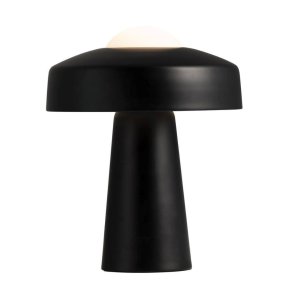 Nordlux Time Tischlampe H34 cm, Schwarz