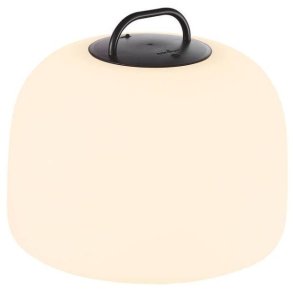 Nordlux Kettle Trdls Lampe 36 cm, Sort/Hvid
