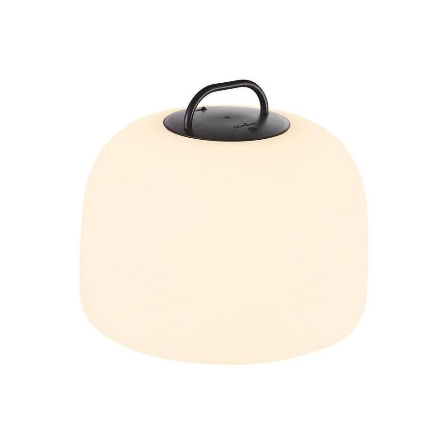 Nordlux Kettle Pendel 36 cm, Sort/Hvid